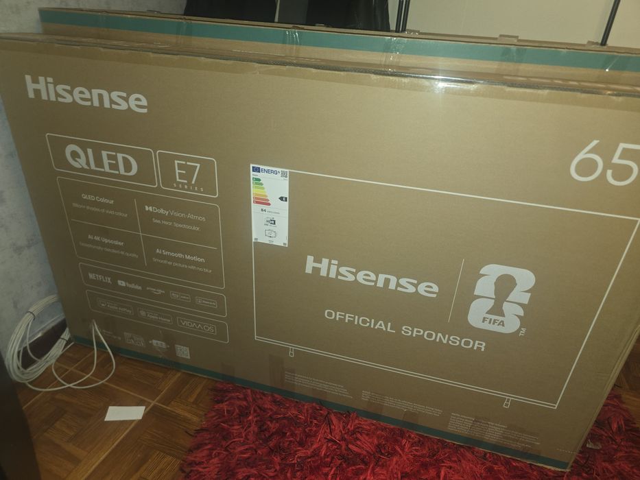 Tv hisense 65E7Q nova