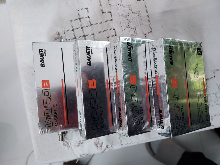 Kasety Bauer Bosch Video 8 P5-60min
To jest kaseta Bauer