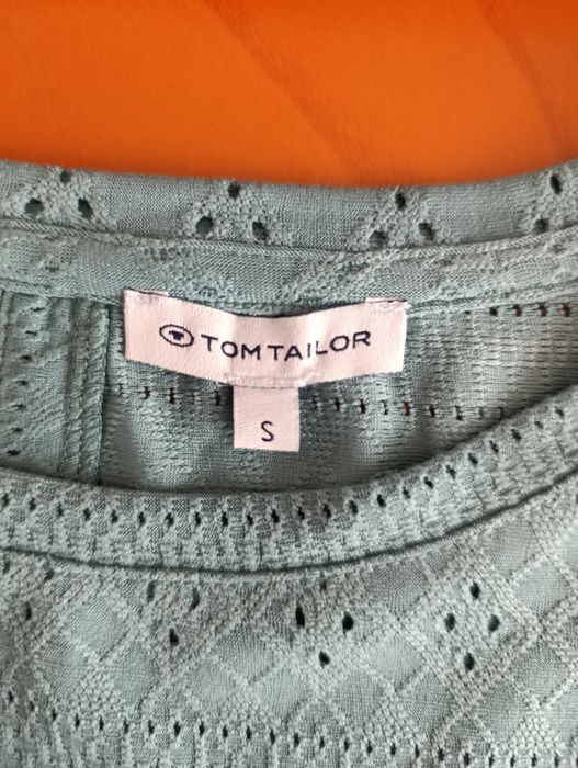 Bluzka Tom Tailor S | miętowa | nowa bez metki