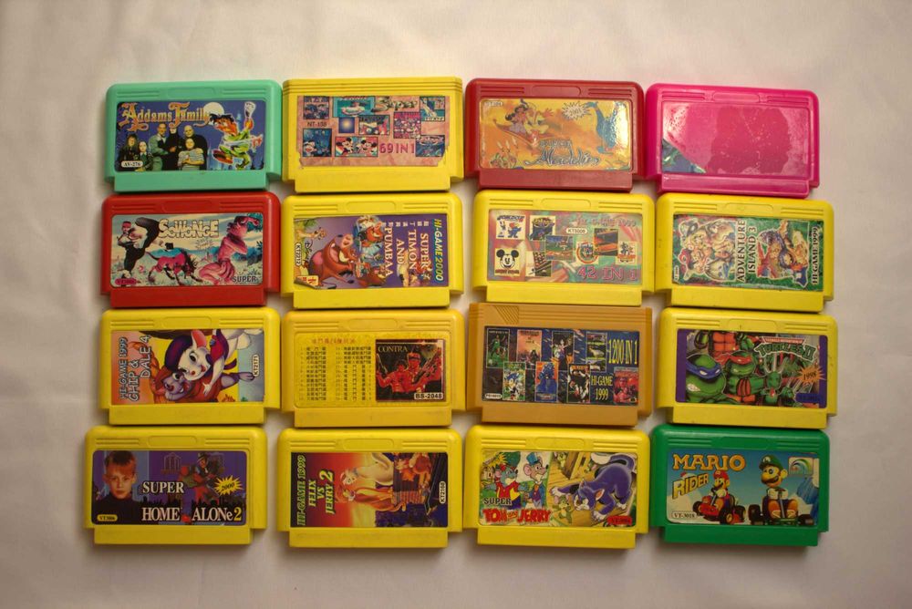 16 gier Pegasus Cartridge Różne / Tylko komplet