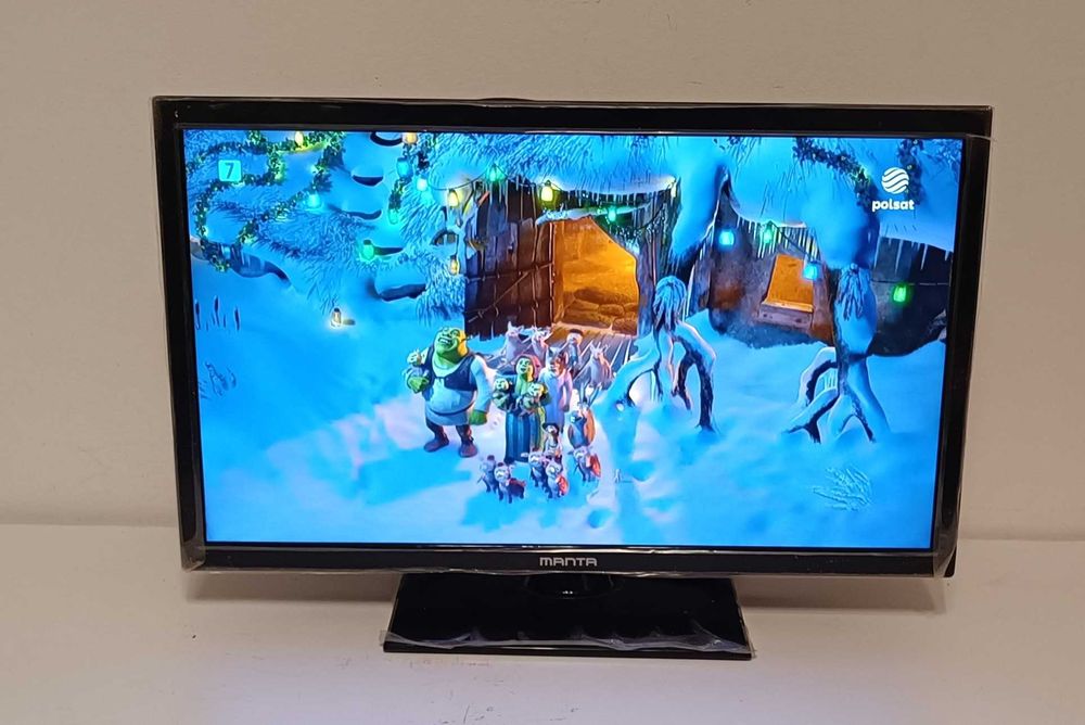 19 Cali Telewizor LED HD DVB-T2 HEVC + Kabel Hdmi + Upominek +  Do ZK