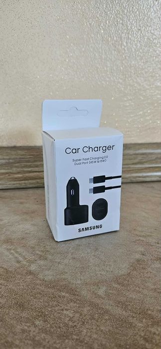 Ładowarka samochodowa SAMSUNG 45W EP-L4020NBEGEU Czarny