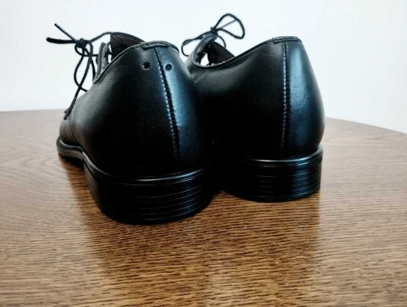 Buty męskie skórzane wizytowe 43