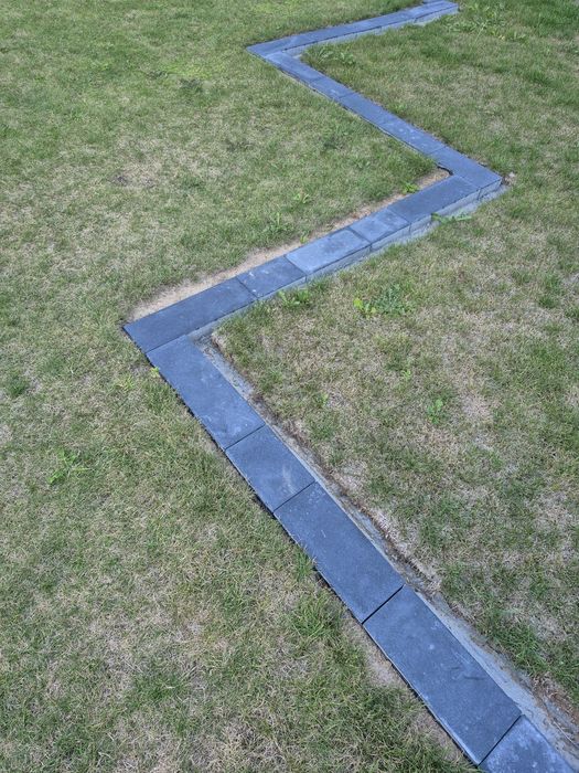 Kostka Brukowa Polbruk Oland grafit gr. 6 cm na metry bieżące