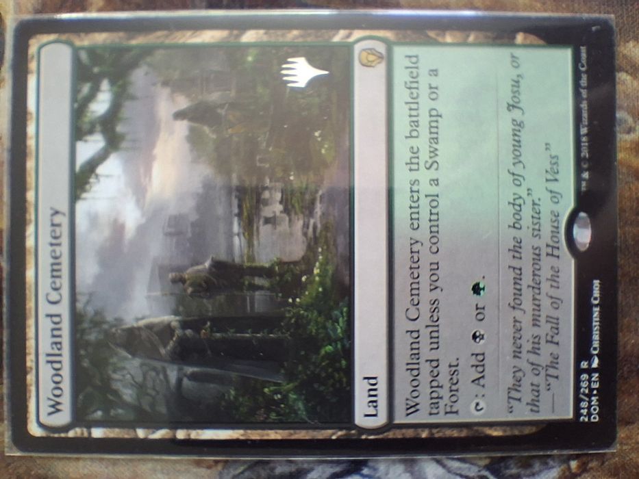 Magic The Gathering - Woodland Cemetery