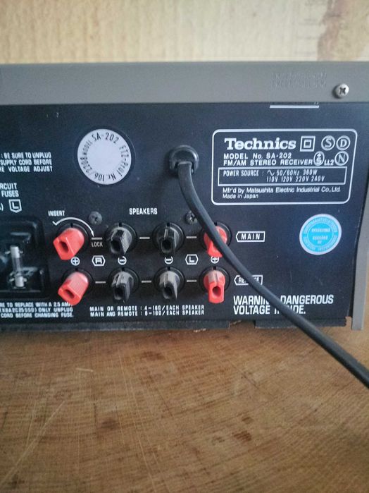 amplituner Technics SA - 202