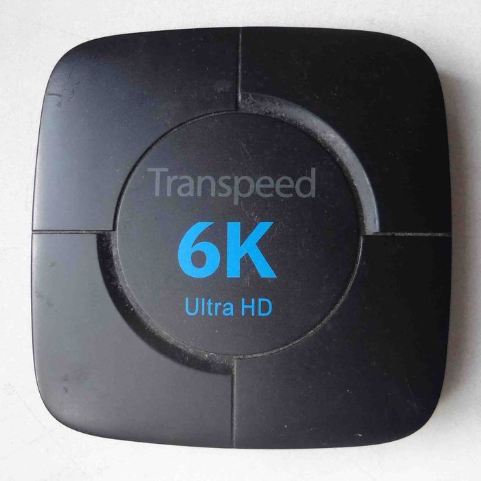 Андроид смарт-ТВ приставка Transpeed 6K Ultra HD 4/32Гб