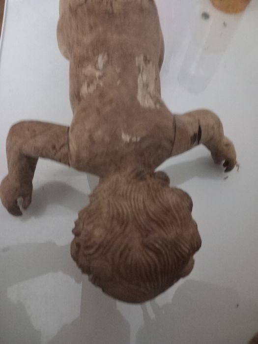 Menino Jesus em madeira