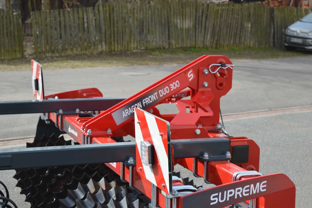 Wał pryzmatyczny uprawowy Aragon 300 Duo firmy DA Landtechnik