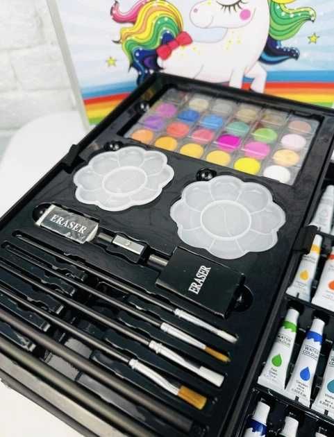 Набор художественный для творчества единорог рисования 145 предметов