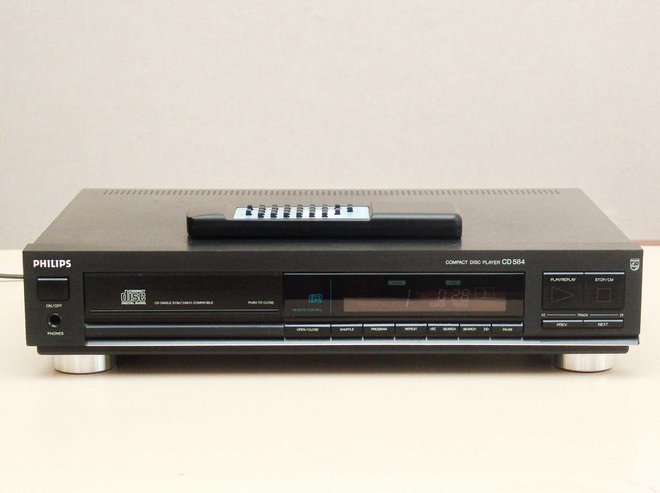 CD плеер Philips CD 584 (ЦАП TDA1541).