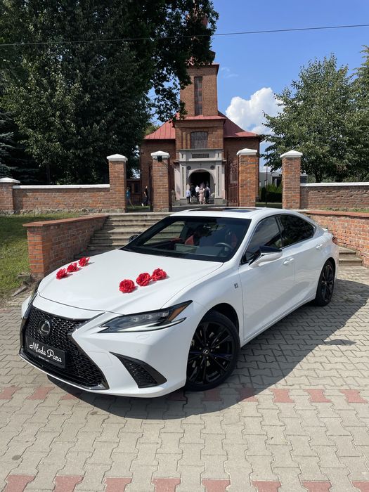PREMIUM Lexus F Sport auto do ślubu wesele Warszawa i okolice