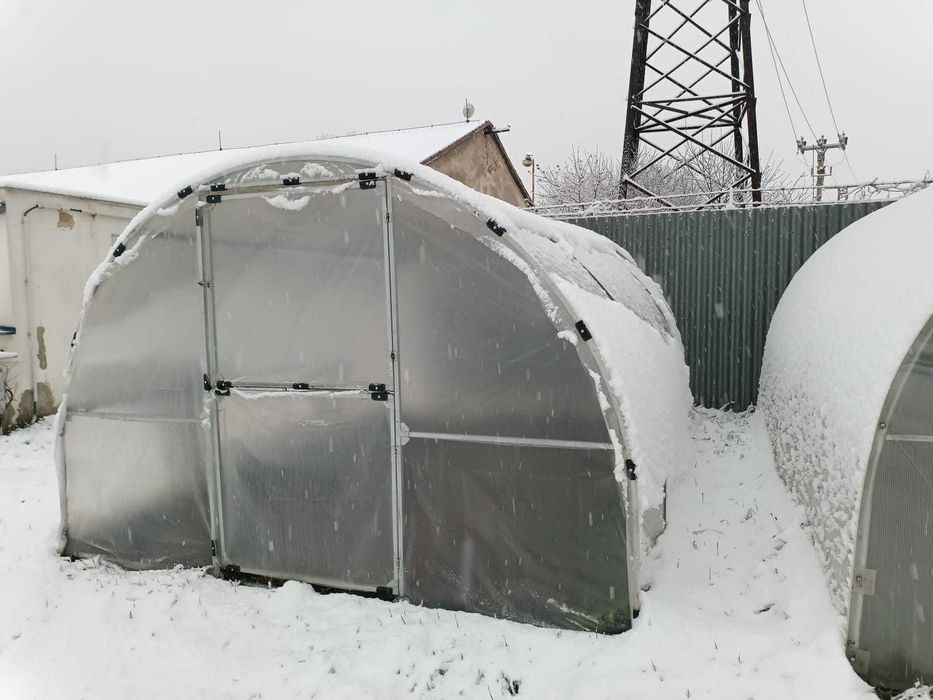 Нові посилені ТЕПЛИЦІ з плівкою від 6750 грн Зимові знижки