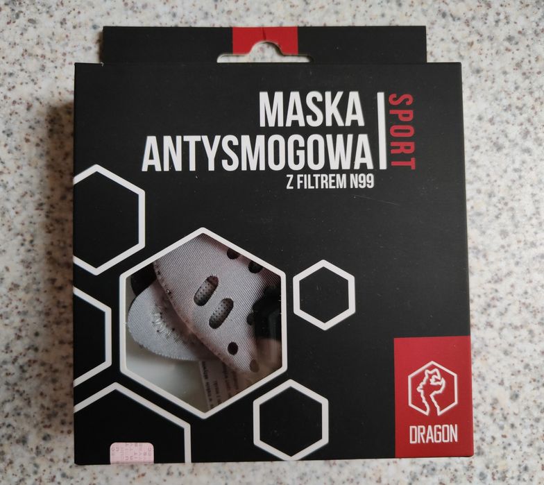 Maska antysmogowa DRAGON SPORT