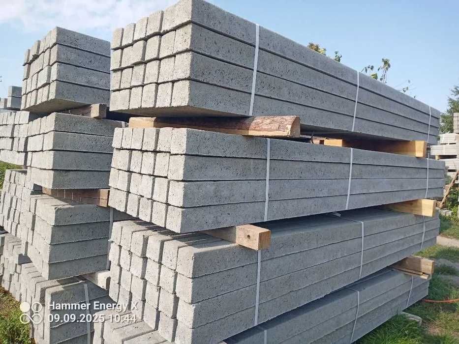 Słupki betonowe 2m2.20m.2.50m.2.75m Słupek betonowy 18zł Producent