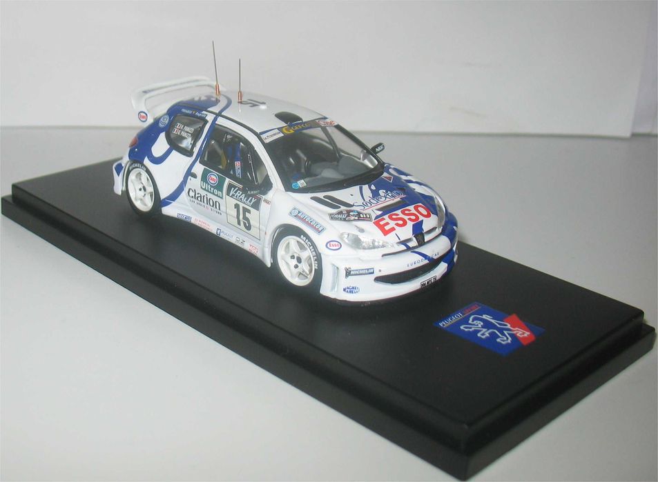 Skid - Peugeot 206 WRC - Tour de Corse 1999 - Gilles Panizzi