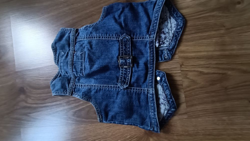 Kamizelka jeansowa