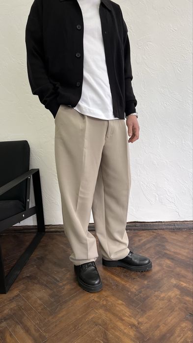NEW ORIGINAL ! Чоловічі брюки Pull&Bear Baggy зі стрілками