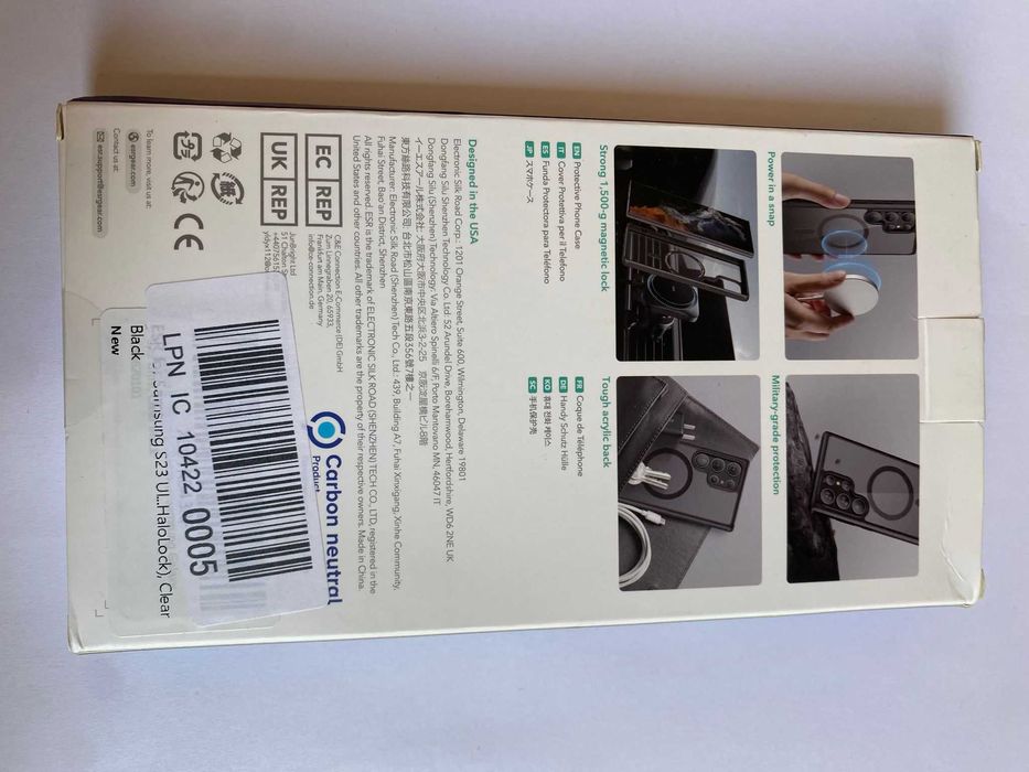 Etui do Samsung S 23 czarne.