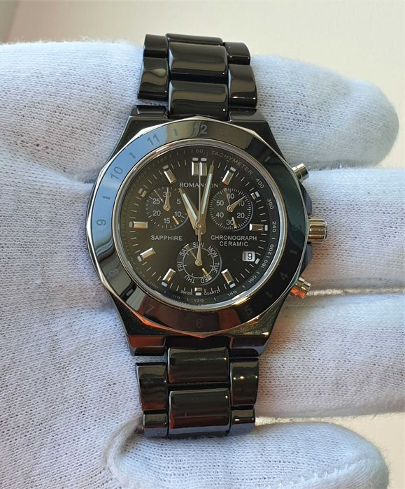 Чоловічий годинник GC X76001G1S/02 Ceramic Swiss made Sapphire