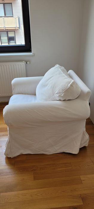Fotel Ektorp Biały IKEA Rezerwacja