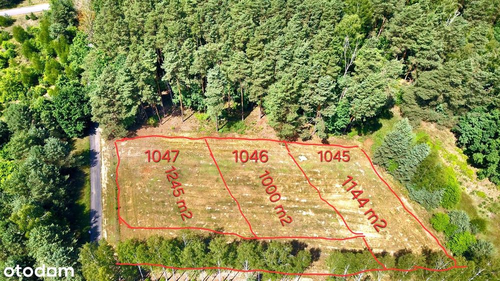 Działka z WZ 1250 m² | Woda | Prąd | Światłowód | Rakówiec
