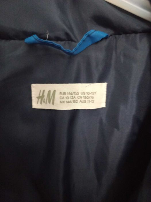 chłopięcy bezrękawnik H&M roz. 146/152