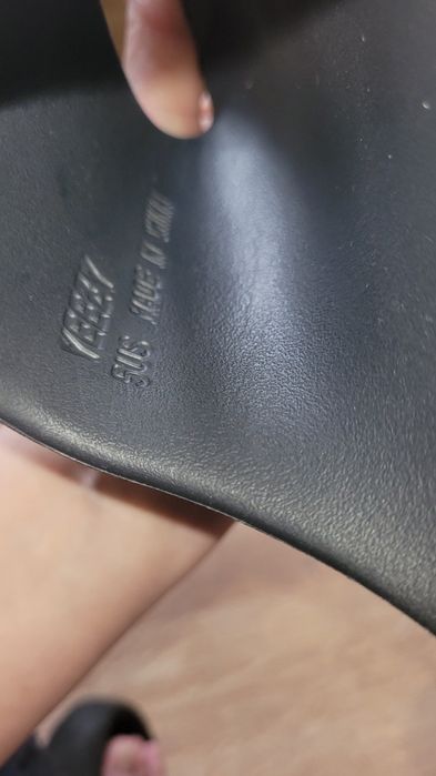 Klapki yeezy slide czarne