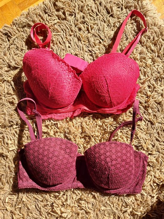 Biustonosz stanik 75C  zestaw