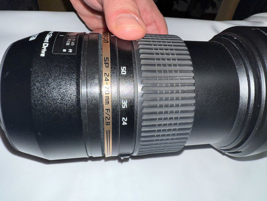 Lente Tamron 24-70mm f2.8 absolutamente nova! (Encaixe Canon EF)