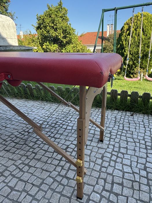 Marquesa de Massagem Quirumed Dobrável c/ Encosto + Acessórios