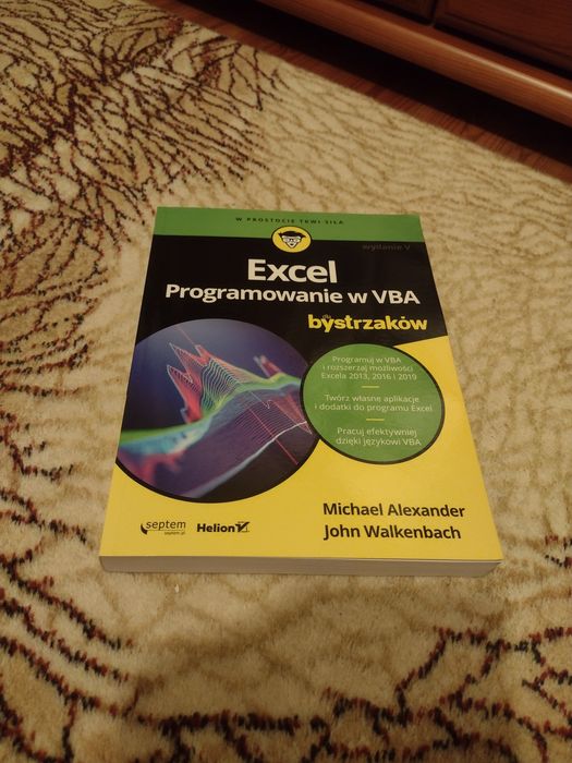 Excel programowanie w VBA bystrzaków