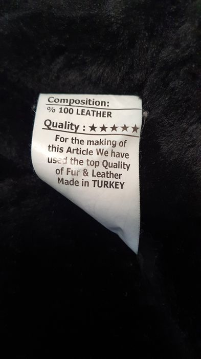 Мужская Классическая Замшевая Дубленка АVI РАЗМЕР L