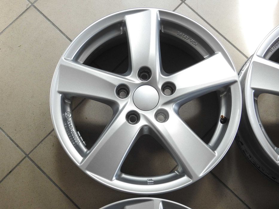 4xAlufelgi 16 5x112 6J 4T48 Piasta 57,1mm ALUTEC Germany Super Stan