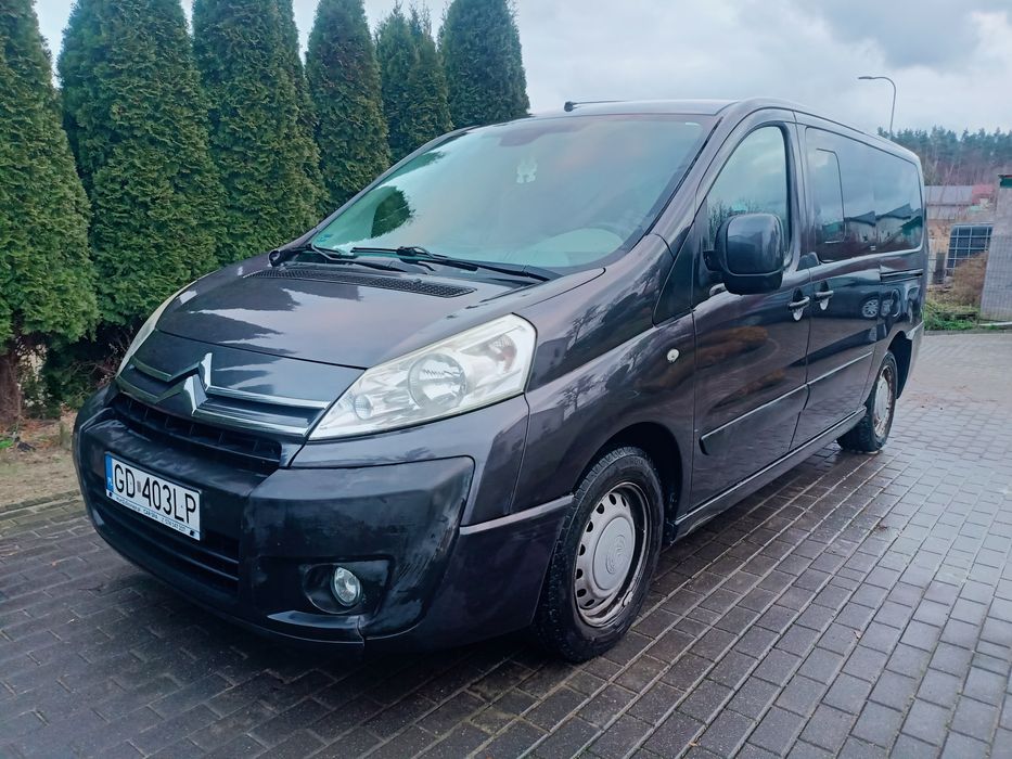 Citroen Jumpy 2011 brygadowy FV23% serwisowany 8osobowy