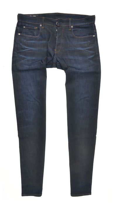 Spodnie G-Star Raw 3301 Tapered Slander Indigo W34 L34 Męskie Jeansy