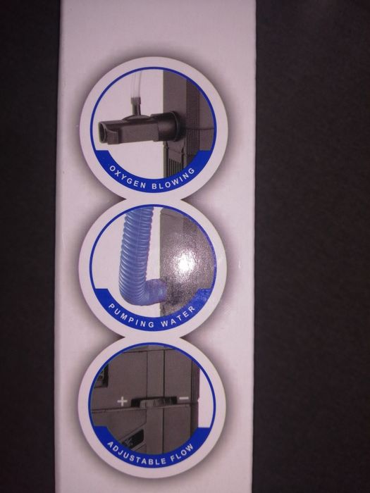 Filtro aquário 500L/h ultra silêncioso