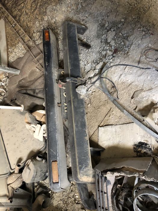 Para-choques frente e banco traseiro vw golf mk1