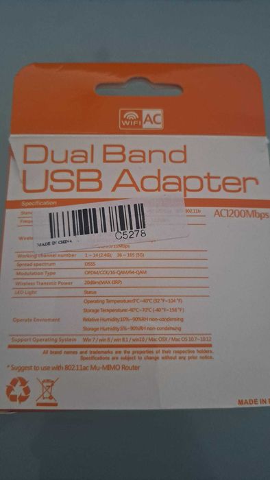 WiFi Network Adapter64584354156162121