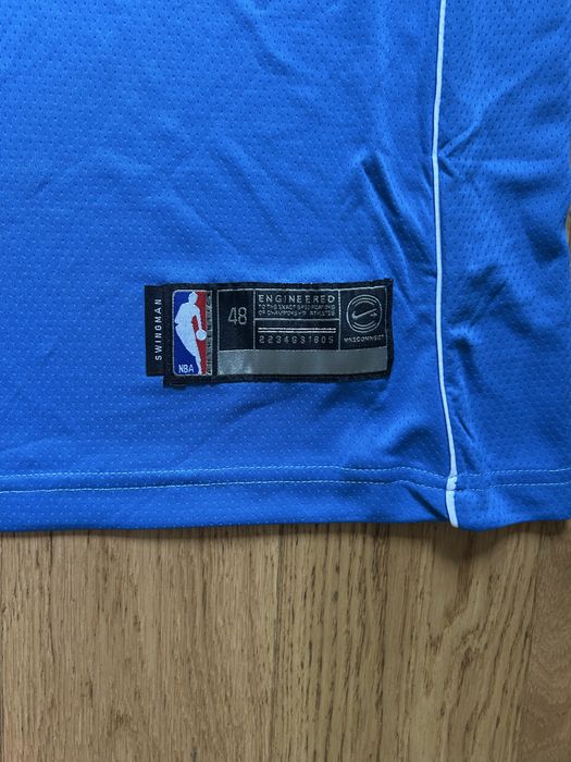 Nowy niebieski Jersey Nike Luka Dončić 77 Dallas NBA