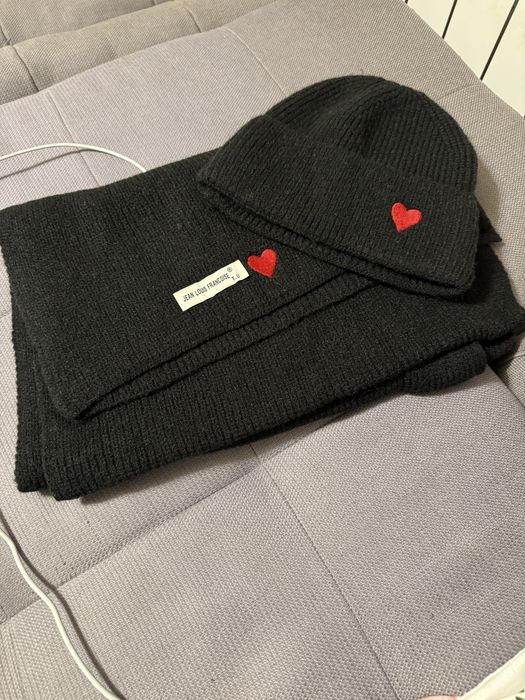 Комплект шапка з шарфом