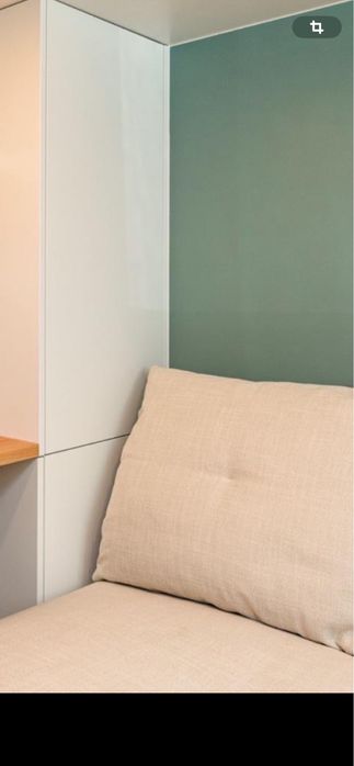 Sofá areia oara espacos pequenos com design