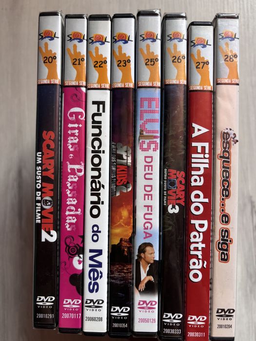 8 filmes Colecao do Jornal Sol