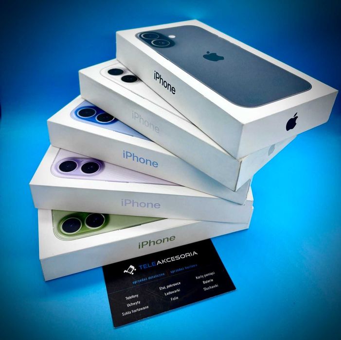 Apple Iphone 17 | SZTOS CENOWY! | 256gb | NOWE | KOLORY |Teleakcesoria