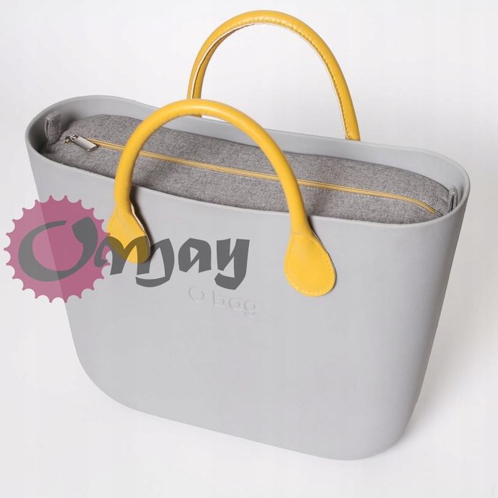 organizer do OBAG STANDARD +OPASKA struktura szary musztarda OMAY