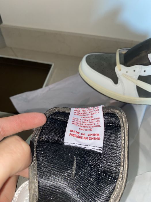 Air Jordan 1 Travis Scott reverse mocha