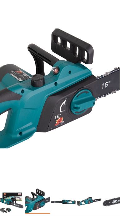 Piła łańcuchowa akumulatorowa  48v  2x aku 6ah Największą 3800w