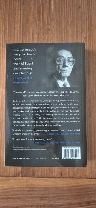 The year of the death of Ricardo Reis Jose Saramago in english