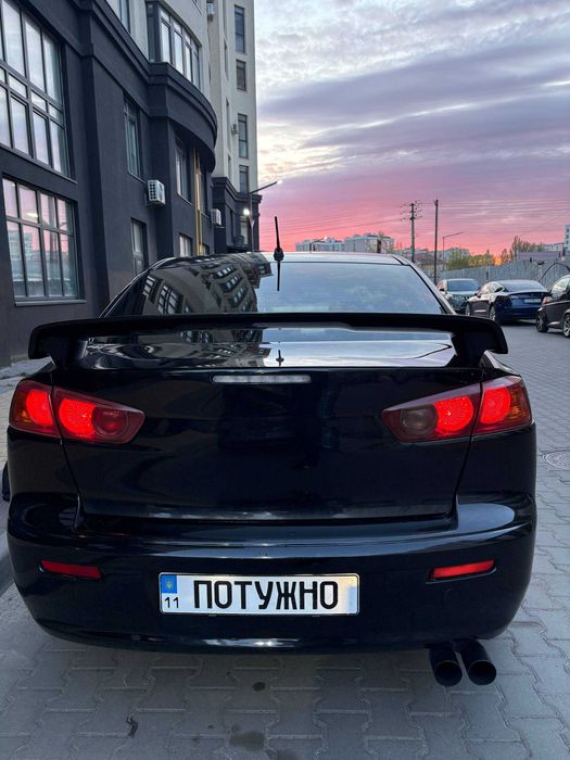 Lancer X 2.0 АКПП+ГБО чорний