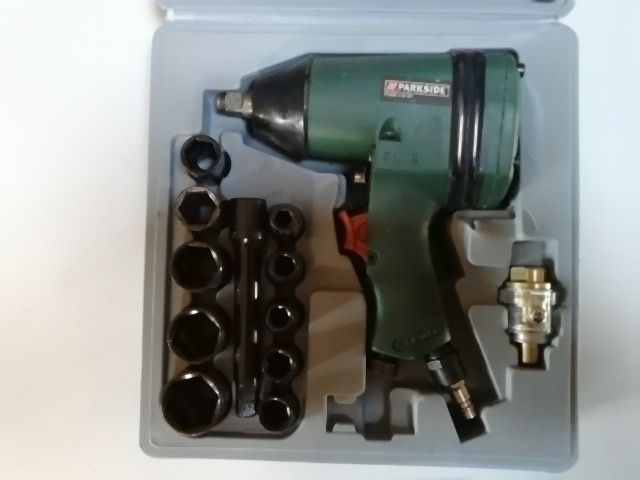 Pistola de impacto pneumática, 1/2" drive